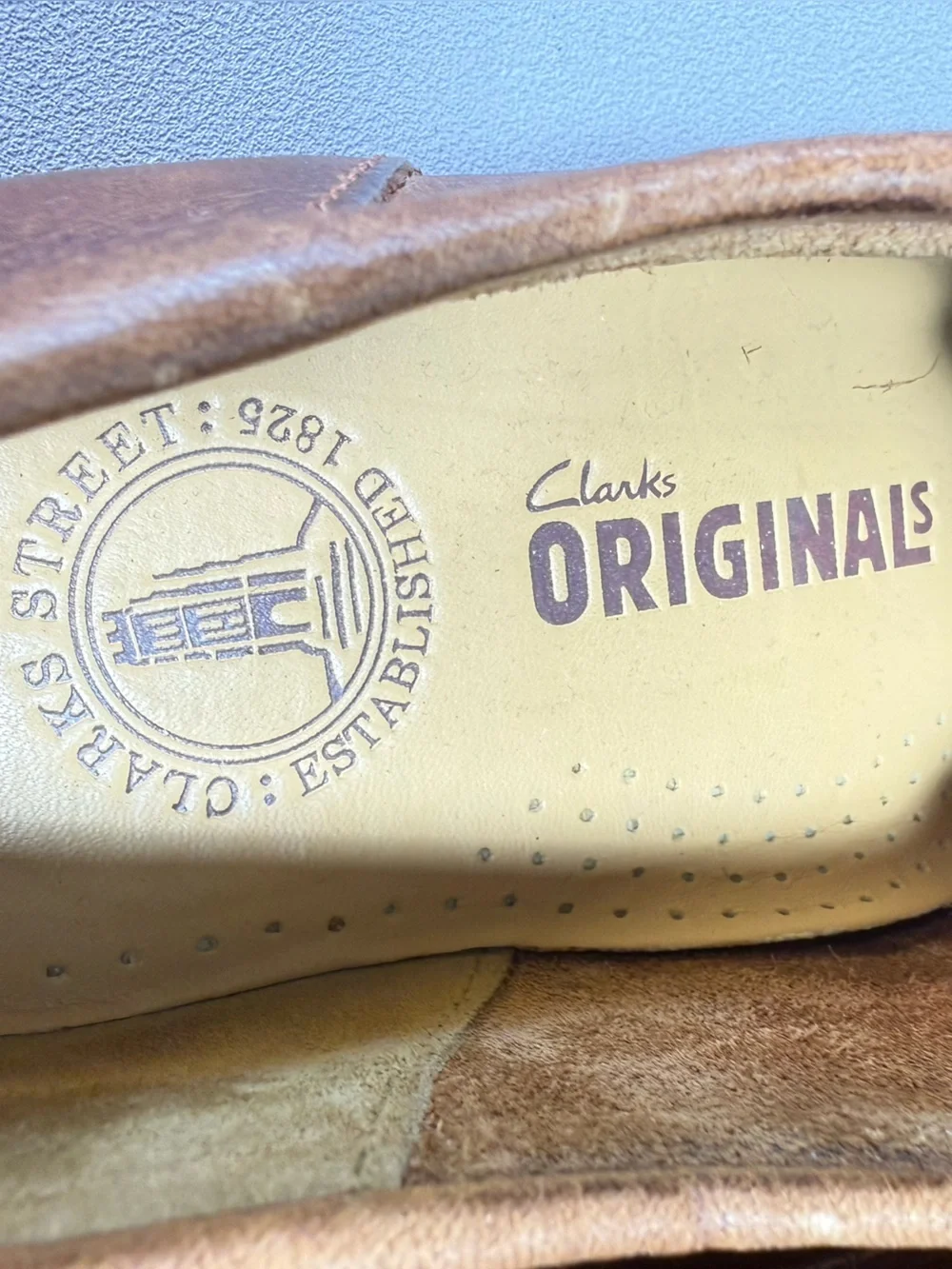 Clarks originals wallabee